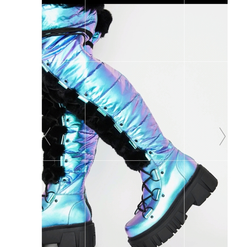 Space Bae Escapade Thigh High Boots